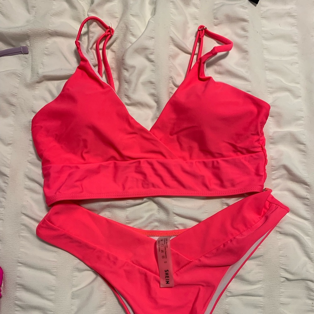 Pink bikini
